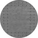 Machine Washable Abstract Gray Contemporary Rug, wshcon2614gry