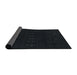 Thickness of Contemporary Gunmetal Green Modern Rug, con2615