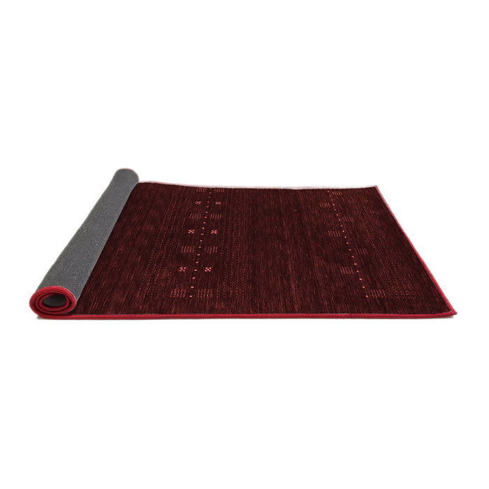 Abstract Red Contemporary Area Rugs