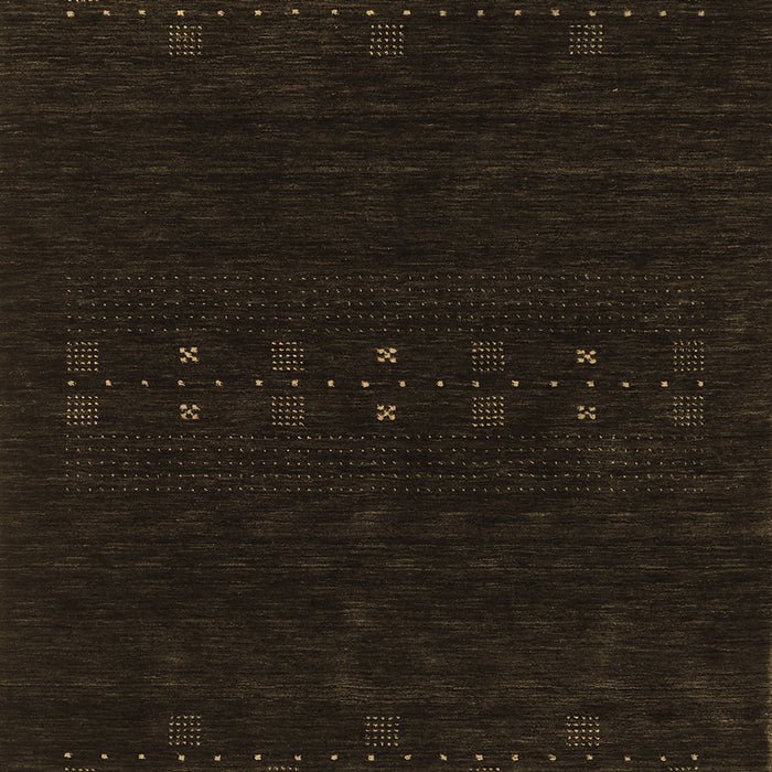 Machine Washable Abstract Brown Contemporary Rug, wshcon2615brn