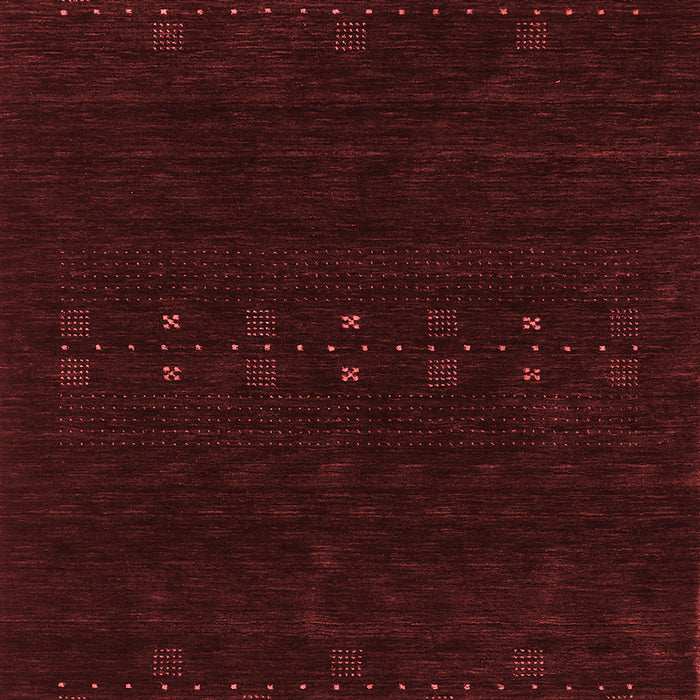 Machine Washable Abstract Red Contemporary Rug, wshcon2615red