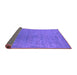 Sideview of Abstract Purple Contemporary Rug, con2616pur