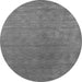 Square Abstract Gray Contemporary Rug, con2616gry