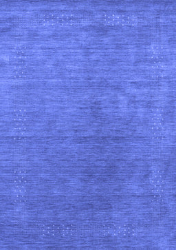 Abstract Blue Contemporary Rug, con2616blu