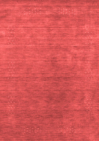 Abstract Red Contemporary Rug, con2616red