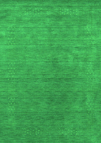 Abstract Green Contemporary Rug, con2616grn