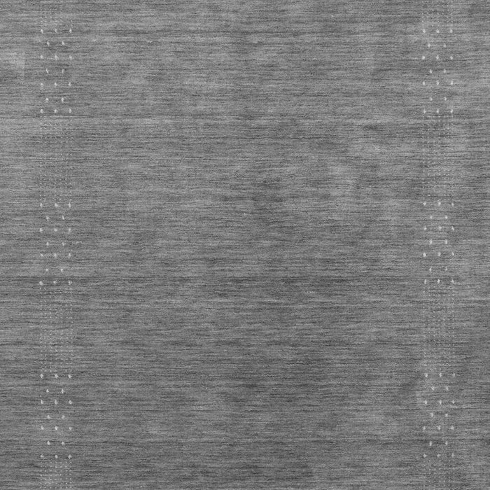 Serging Thickness of Machine Washable Abstract Gray Contemporary Rug, wshcon2616gry