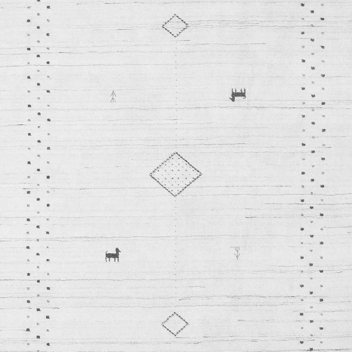 Solid Gray Modern Rug, con2617gry