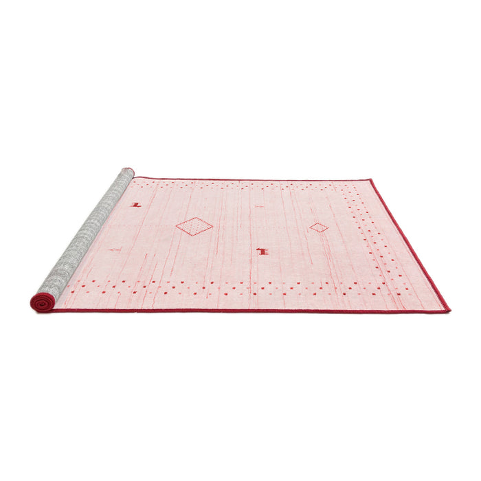 Modern Red Washable Rugs