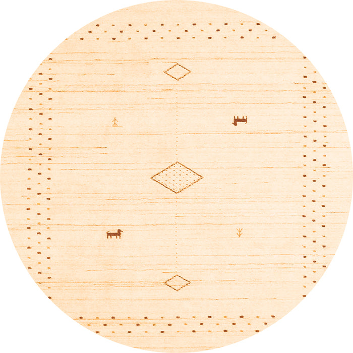 Machine Washable Solid Orange Modern Area Rugs, wshcon2617org