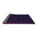 Sideview of Abstract Purple Contemporary Rug, con2618pur