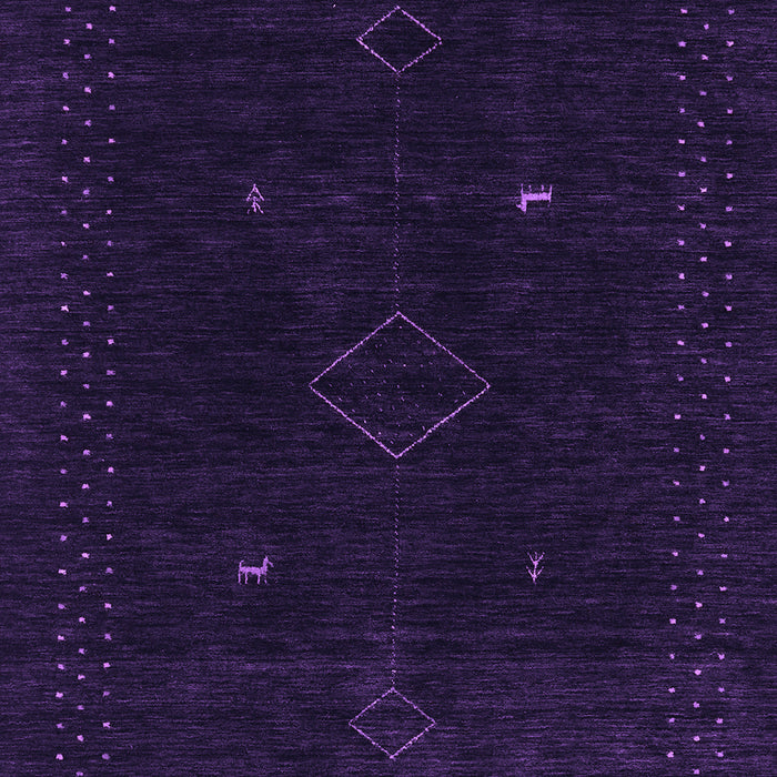 Machine Washable Abstract Purple Contemporary Area Rugs, wshcon2618pur