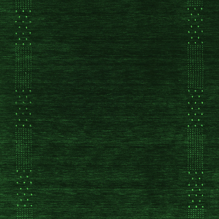 Serging Thickness of Machine Washable Abstract Green Contemporary Area Rugs, wshcon2619grn