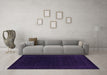 Machine Washable Abstract Purple Contemporary Area Rugs in a Living Room, wshcon2619pur