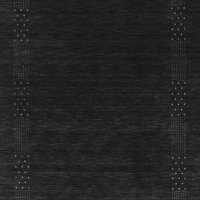 Serging Thickness of Machine Washable Abstract Gray Contemporary Rug, wshcon2619gry