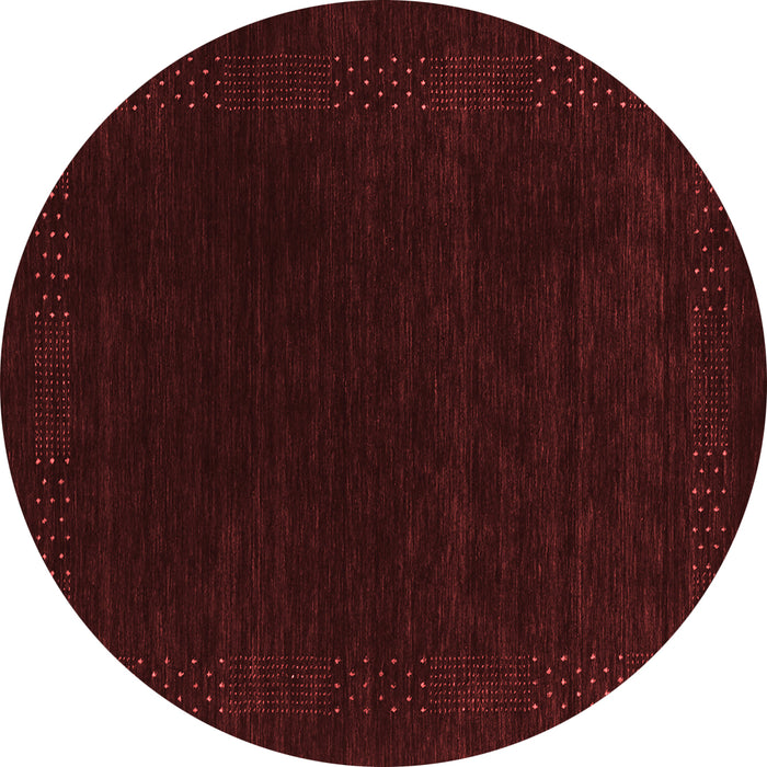 Machine Washable Abstract Red Contemporary Rug, wshcon2619red