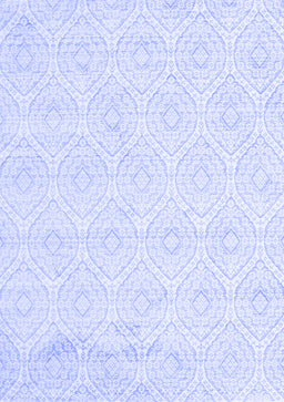 Abstract Blue Contemporary Rug, con261blu