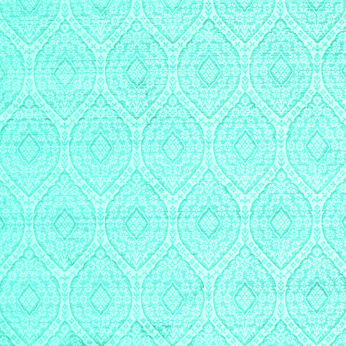 Abstract Turquoise Contemporary Rug, con261turq