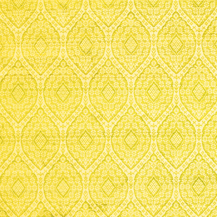 Machine Washable Abstract Yellow Contemporary Rug, wshcon261yw