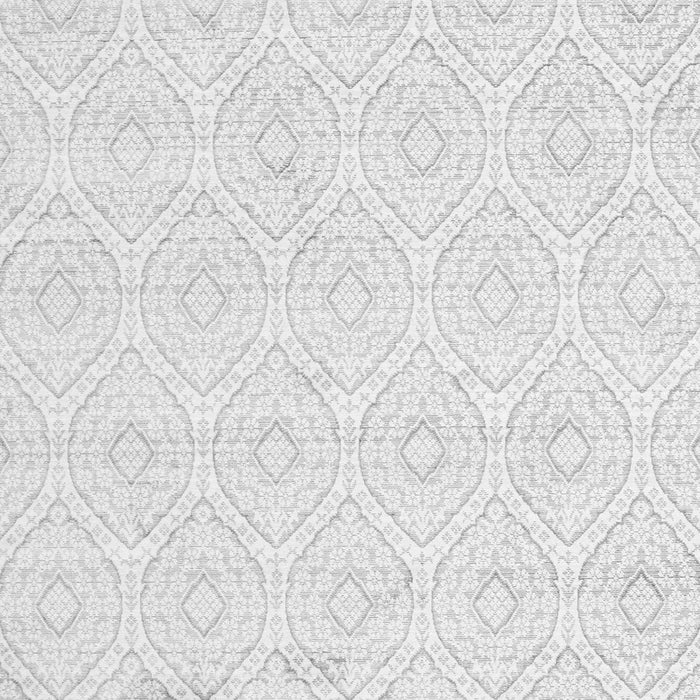 Abstract Gray Contemporary Rug, con261gry