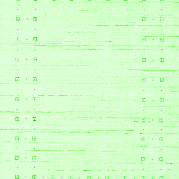 Solid Green Modern Rug, con2620grn