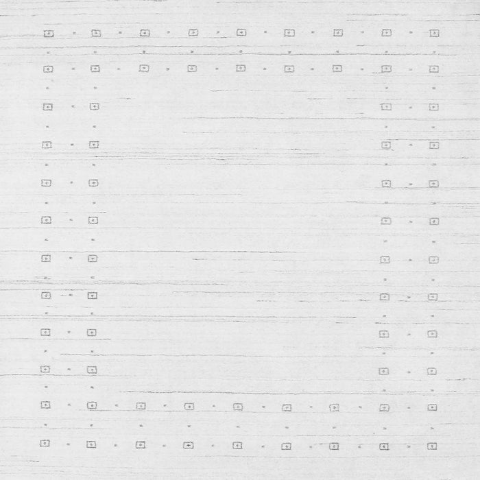 Round Machine Washable Solid Gray Modern Rug, wshcon2620gry