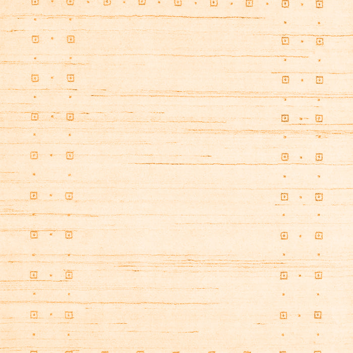 Solid Orange Modern Rug, con2620org