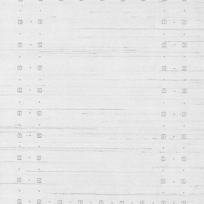 Serging Thickness of Machine Washable Solid Gray Modern Rug, wshcon2620gry