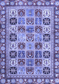 Southwestern Blue Country Rug, con2622blu