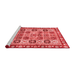 Country Red Washable Rugs