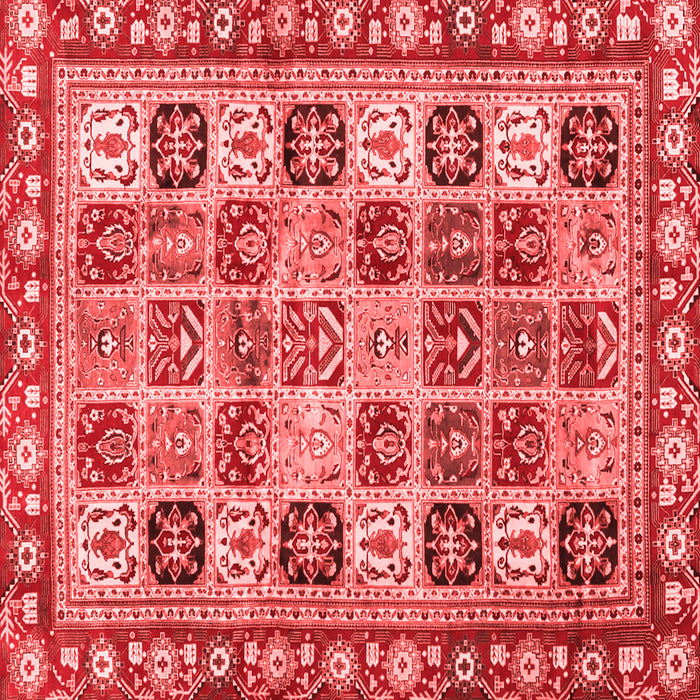 Machine Washable Southwestern Red Country Rug, wshcon2622red