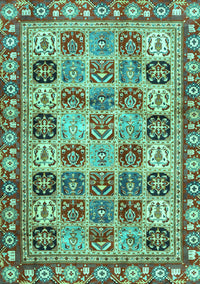 Southwestern Turquoise Country Rug, con2622turq