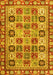 Southwestern Yellow Country Rug, con2622yw