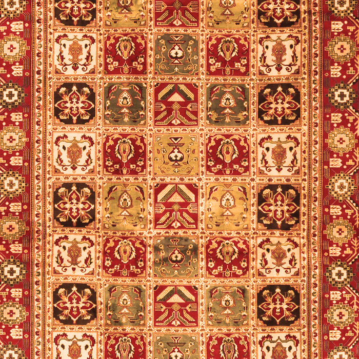 Southwestern Orange Country Rug, con2622org