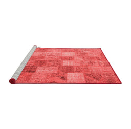 Transitional Red Washable Rugs
