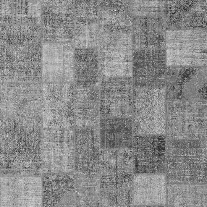 Patchwork Gray Transitional Rug, con2624gry