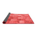 Patchwork Red Transitional Area Rugs