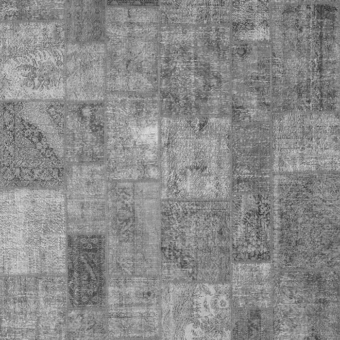 Patchwork Gray Transitional Rug, con2625gry