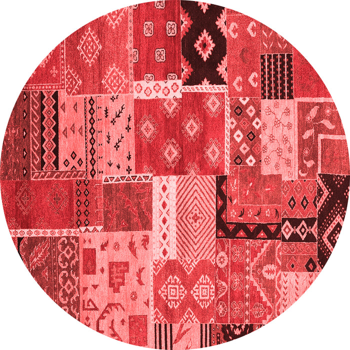 Machine Washable Southwestern Red Country Rug, wshcon2626red
