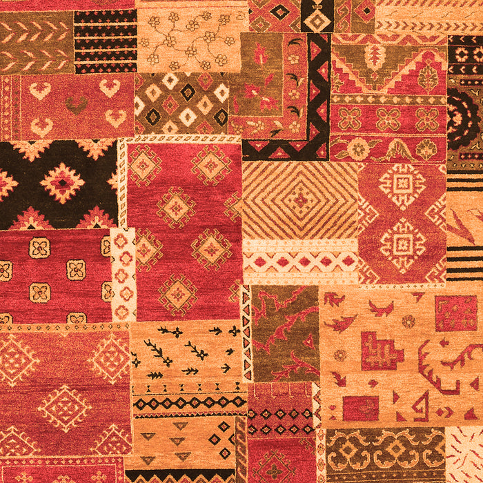 Southwestern Orange Country Rug, con2626org