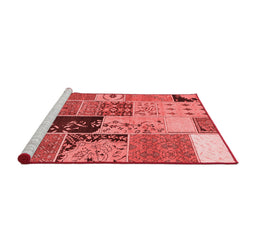 Transitional Red Washable Rugs