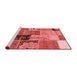 Transitional Red Washable Rugs