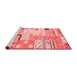 Country Red Washable Rugs