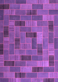 Patchwork Purple Transitional Rug, con2629pur