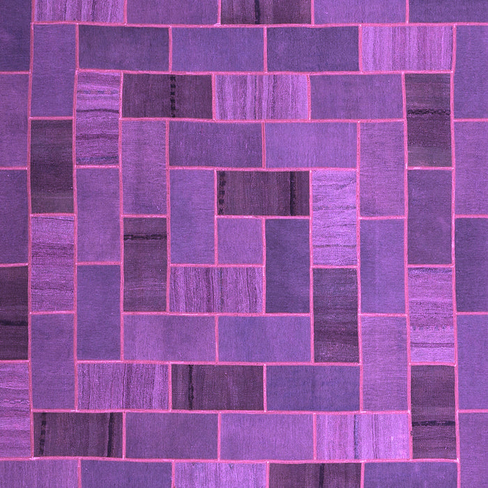 Patchwork Purple Transitional Rug, con2629pur