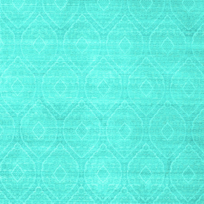 Machine Washable Abstract Turquoise Contemporary Area Rugs, wshcon262turq
