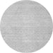 Machine Washable Abstract Gray Contemporary Rug, wshcon262gry