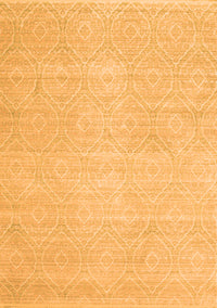 Abstract Orange Contemporary Rug, con262org