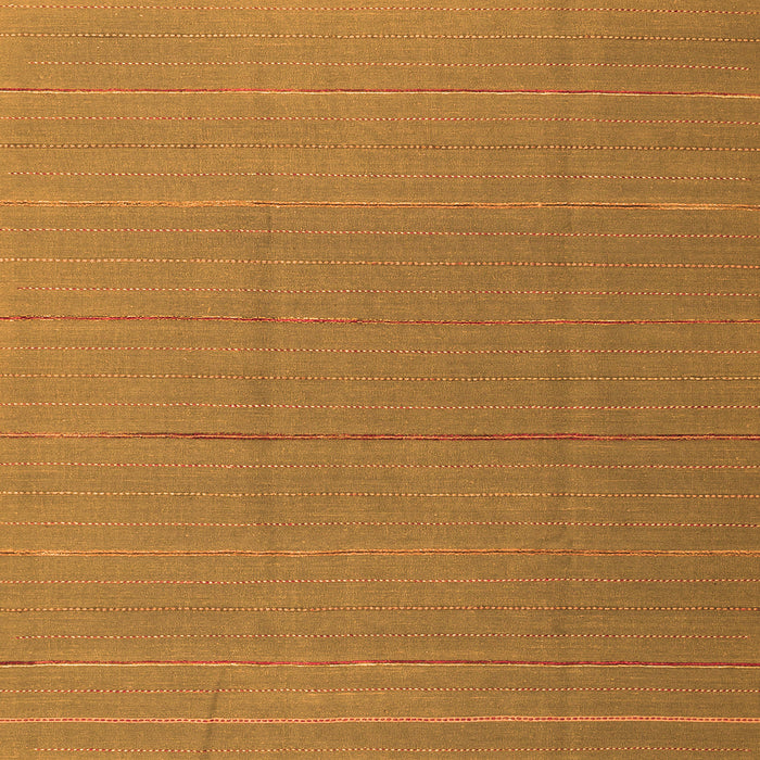 Serging Thickness of Abstract Orange Contemporary Rug, con2630org