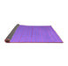 Sideview of Abstract Purple Contemporary Rug, con2630pur